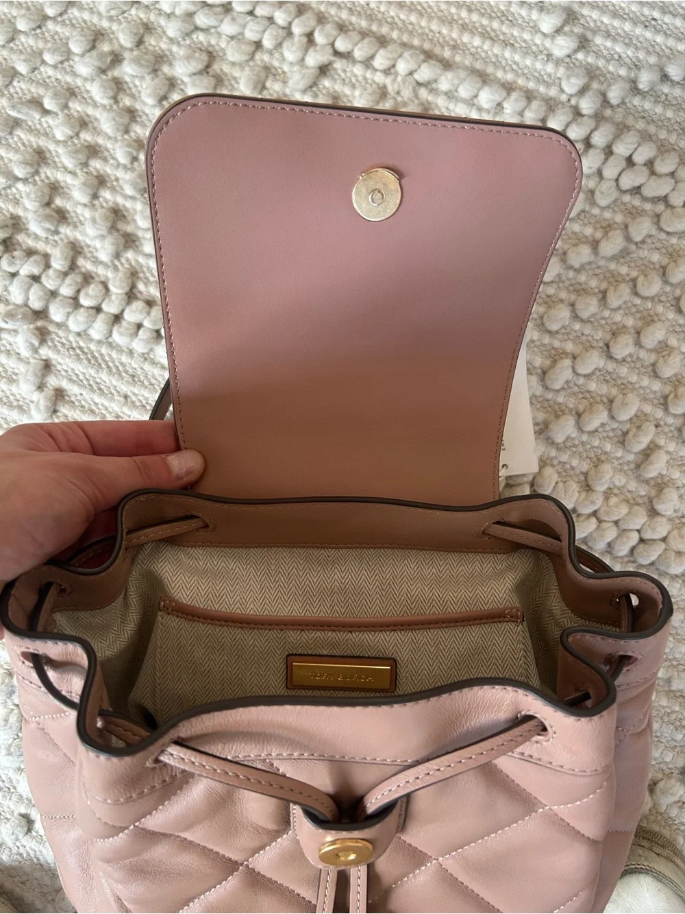 Tory Burch stylish quilted